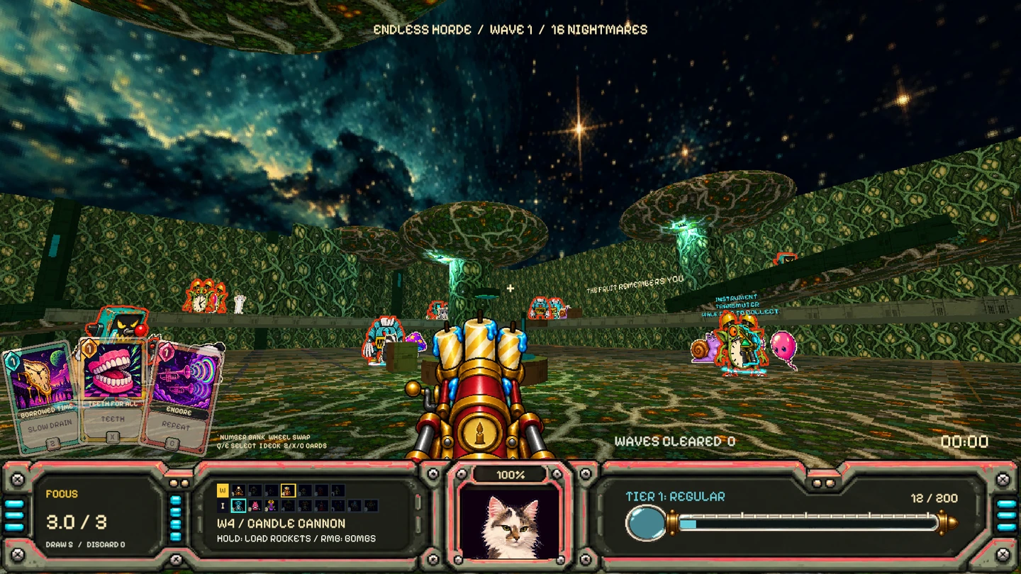 Horde combat in Moonmilk Orchard